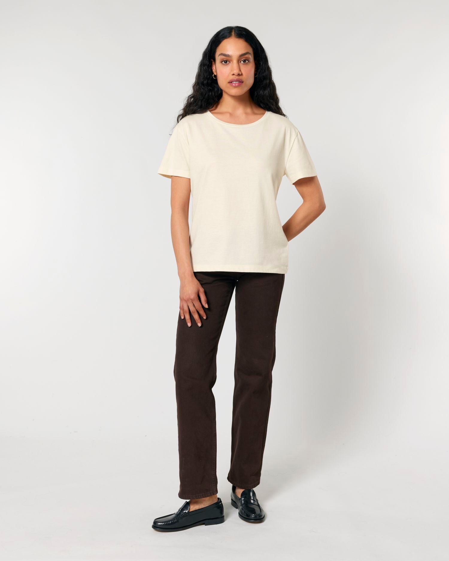 Women's Scoop Neck Organic T-Shirt | Stella Serena SATW008
