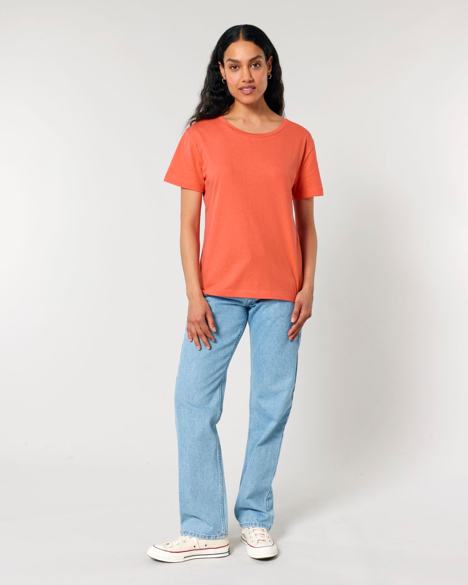 Women's Scoop Neck Organic T-Shirt | Stella Serena SATW008