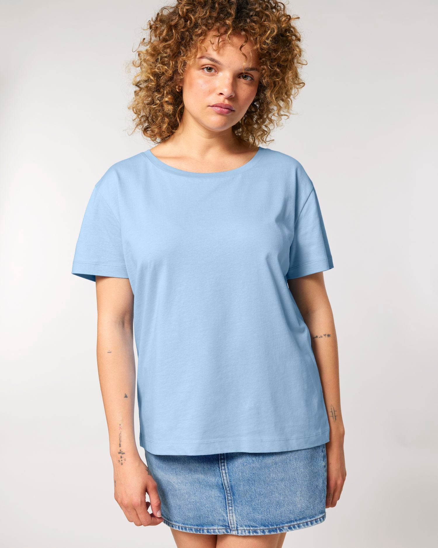 Women's Scoop Neck Organic T-Shirt | Stella Serena SATW008
