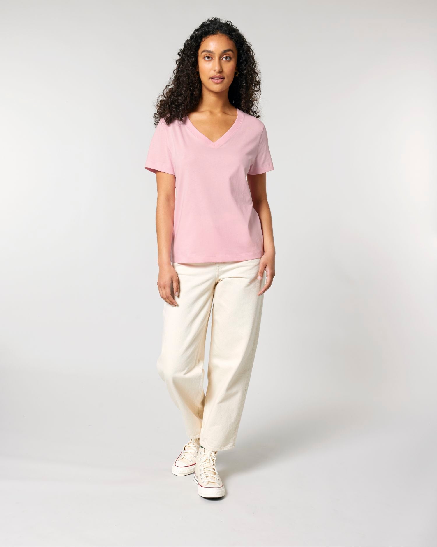 Women's V-Neck Organic T-Shirt | Stella Isla SATW032