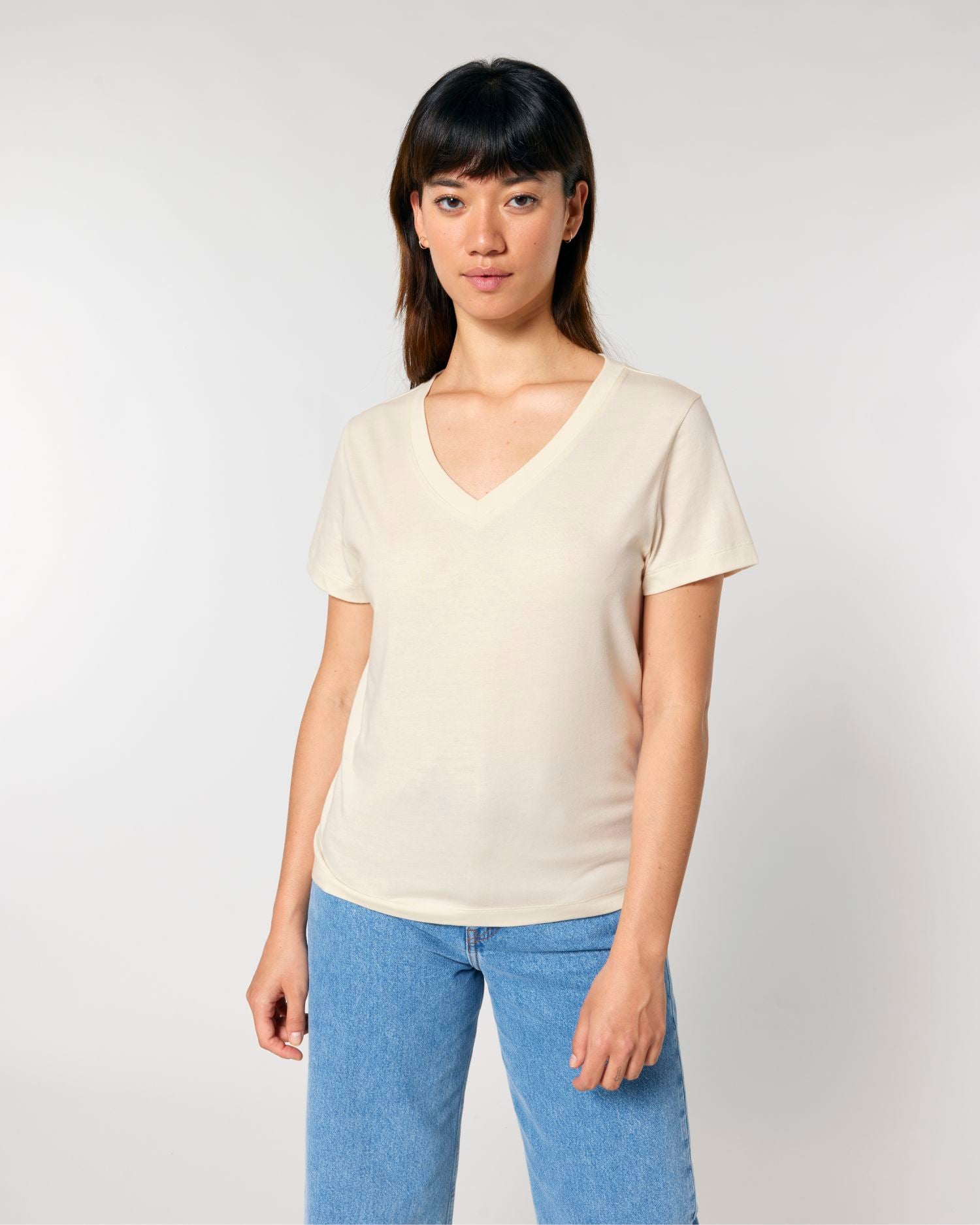 Women's V-Neck Organic T-Shirt | Stella Isla SATW032
