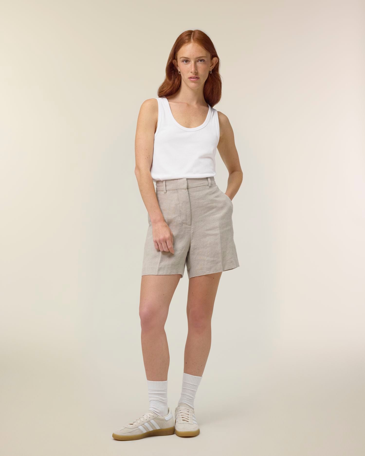 Women's Fitted Organic Tank Top | Stella Ava SATW033