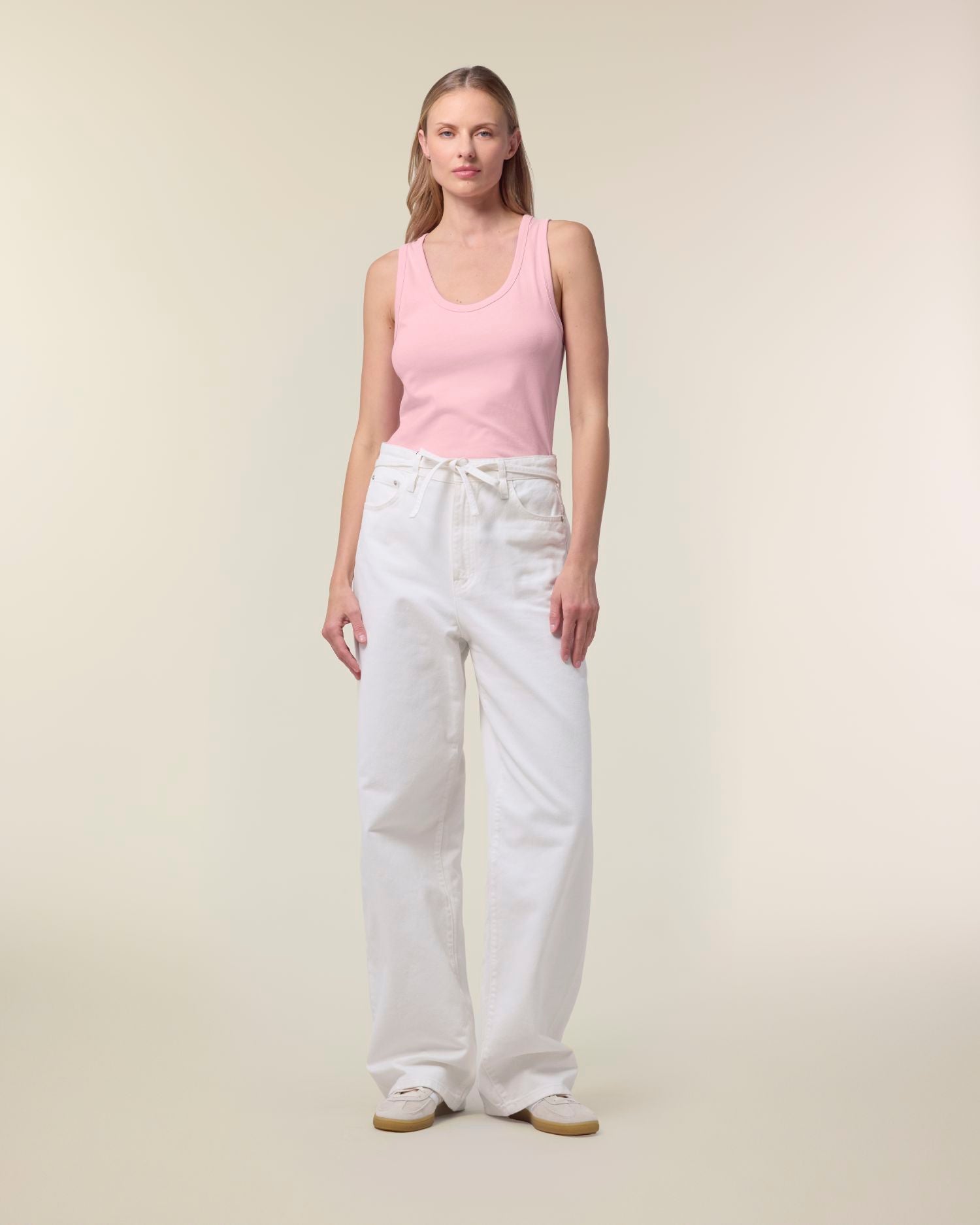 Women's Fitted Organic Tank Top | Stella Ava SATW033