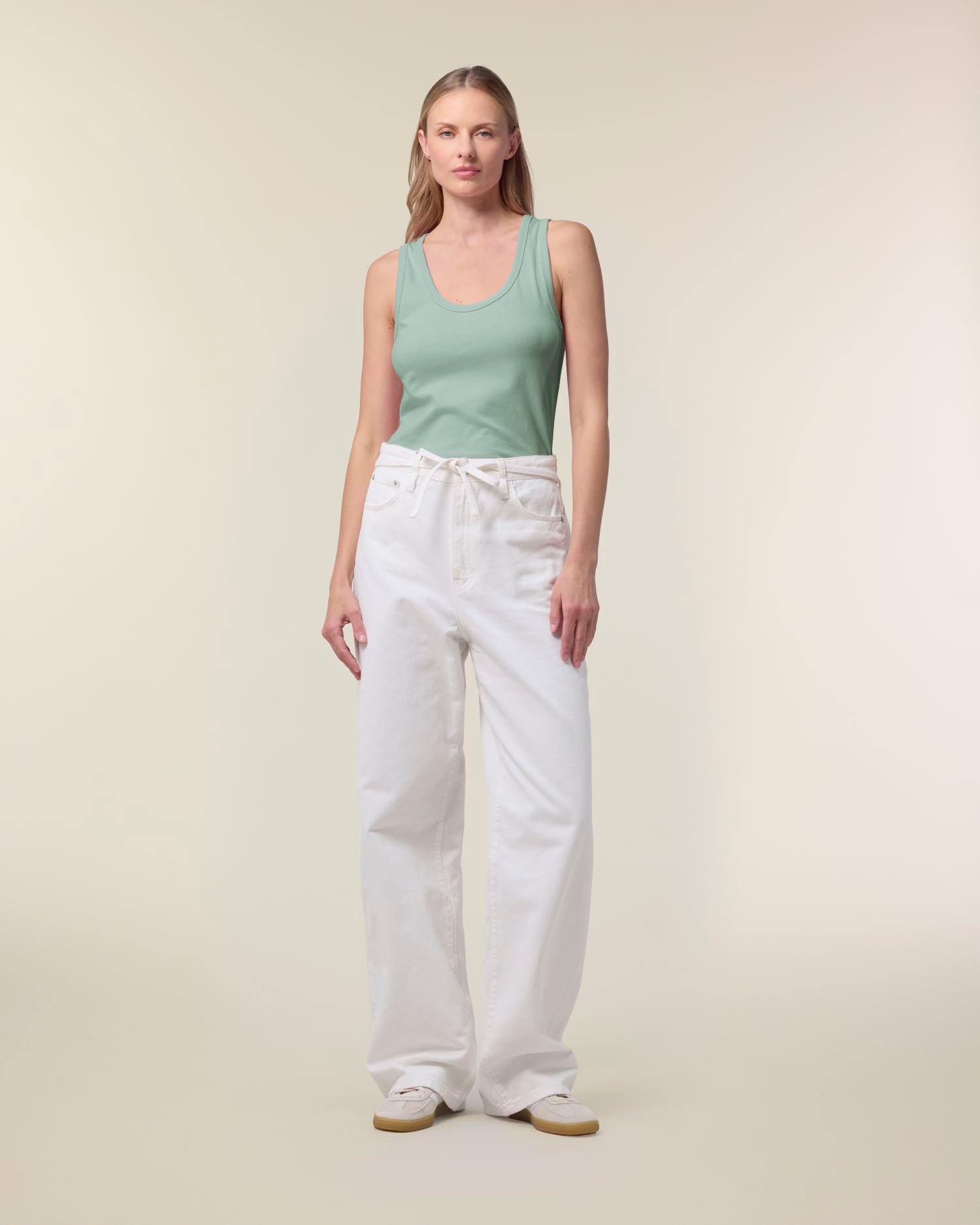 Women's Fitted Organic Tank Top | Stella Ava SATW033