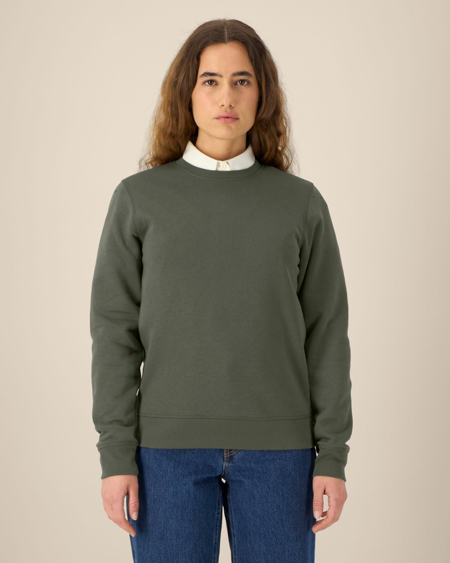 Midweight Organic Crewneck Sweatshirt | Roller SASU010