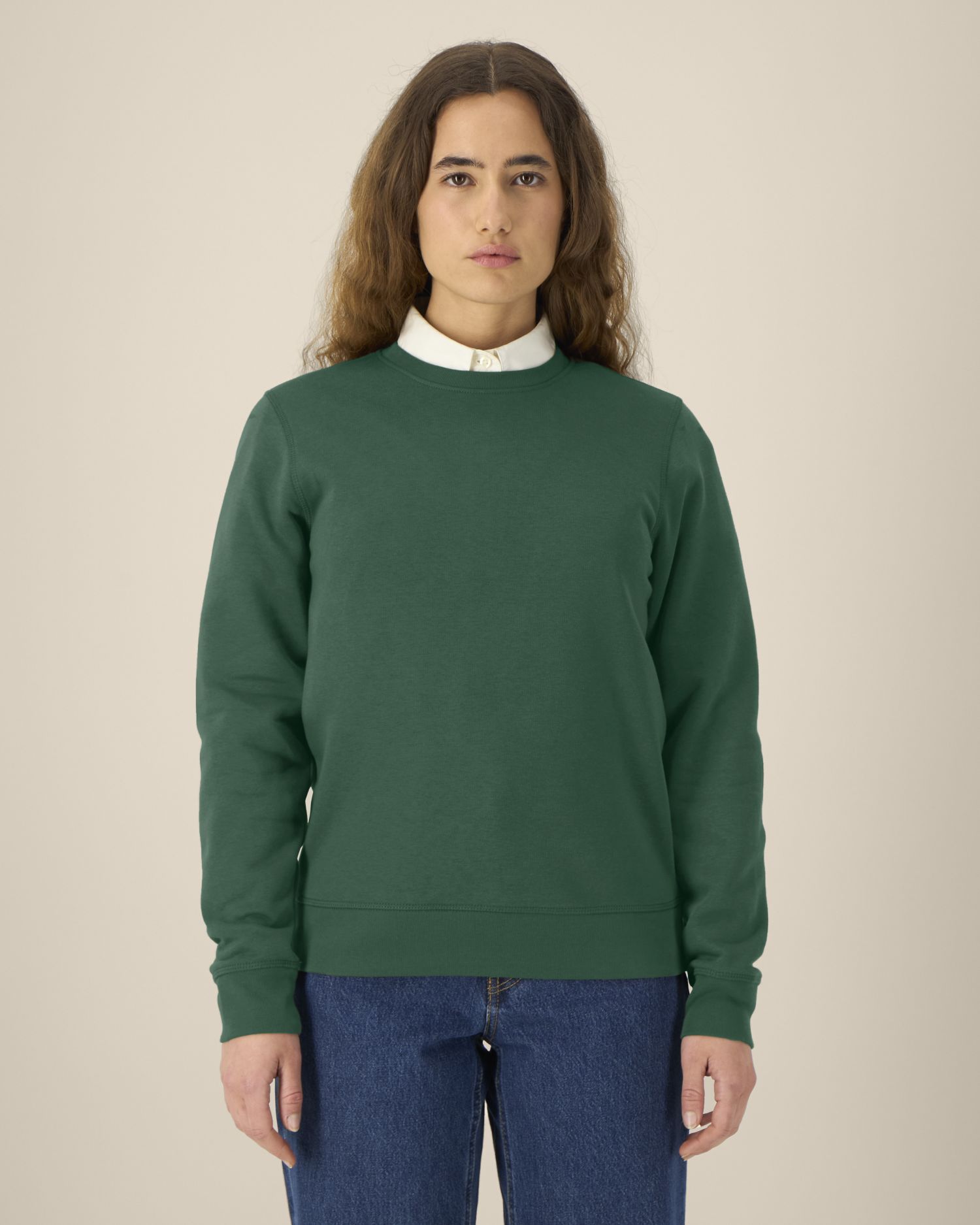 Midweight Organic Crewneck Sweatshirt | Roller SASU010