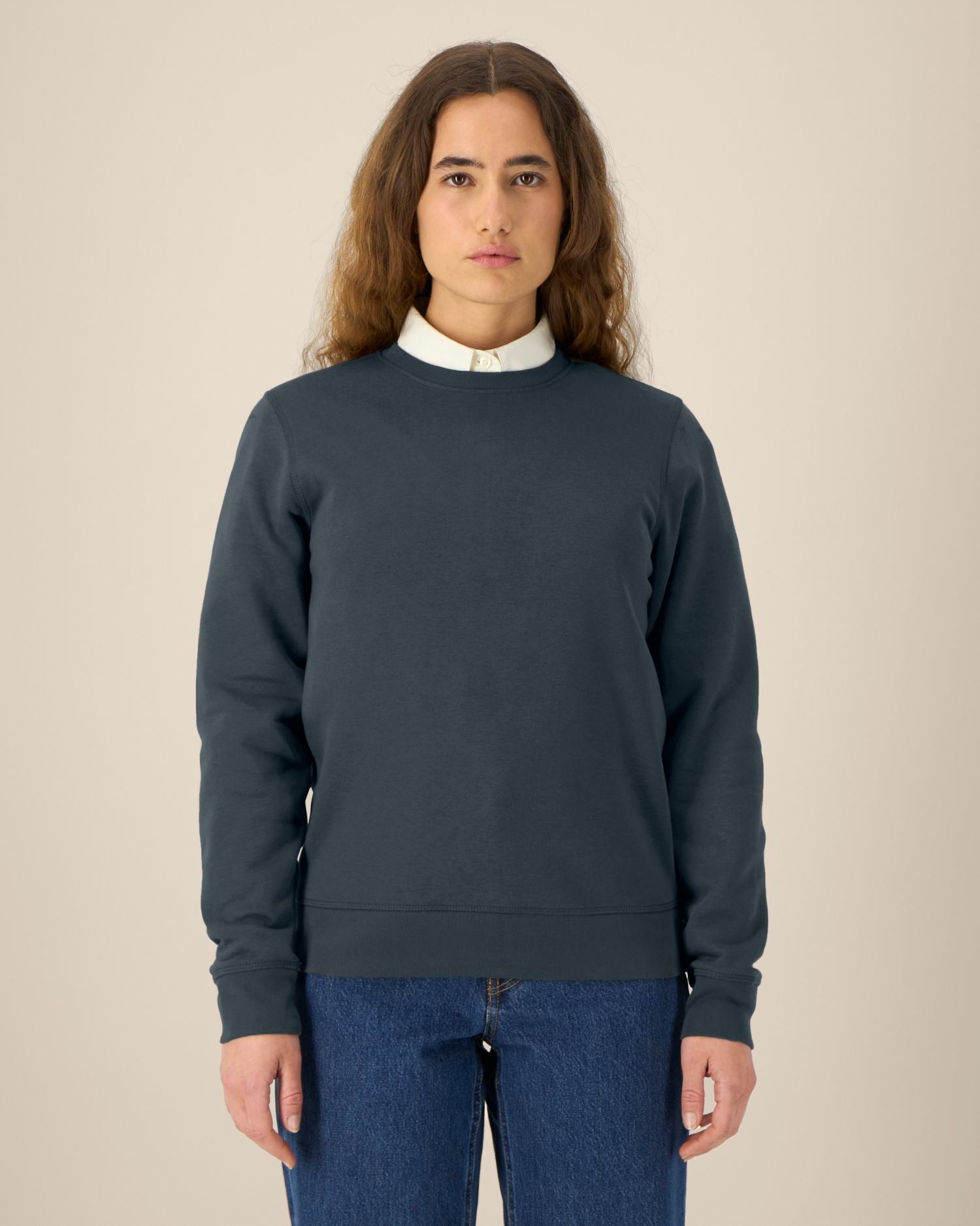 Midweight Organic Crewneck Sweatshirt | Roller SASU010