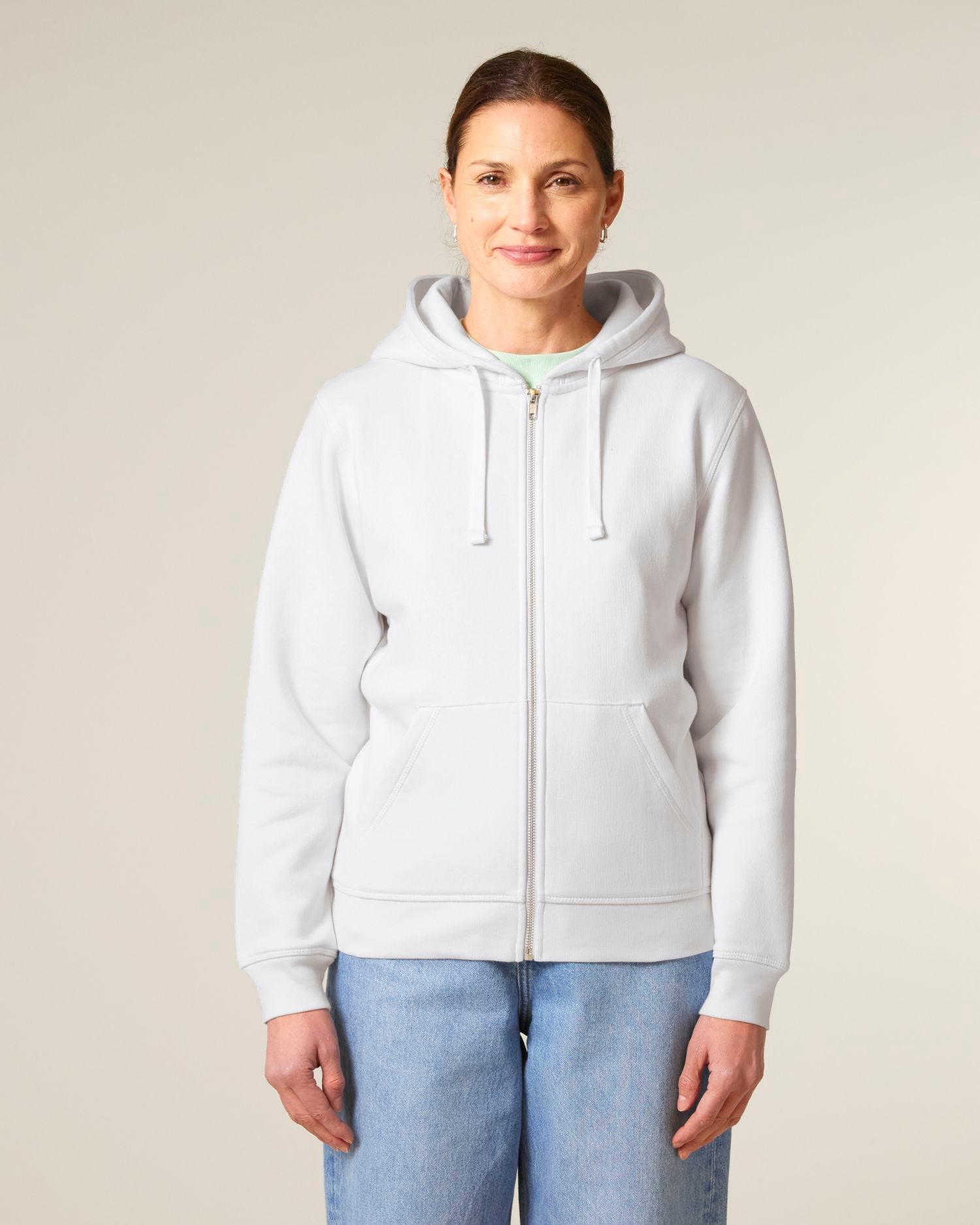 Midweight Organic Zip-Up Hoodie | Mixer SASU011