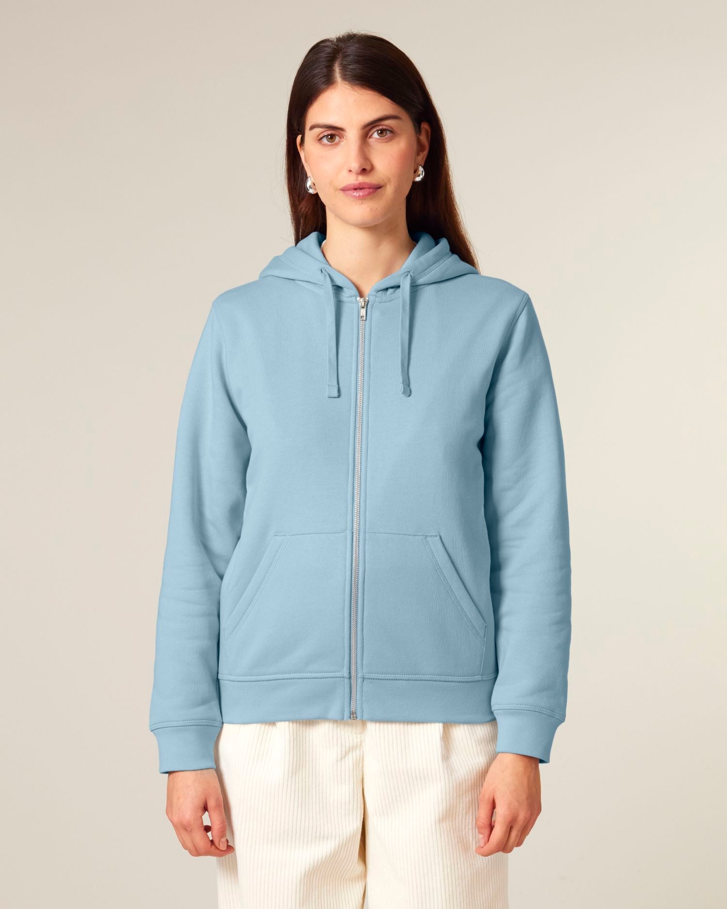 Midweight Organic Zip-Up Hoodie | Mixer SASU011