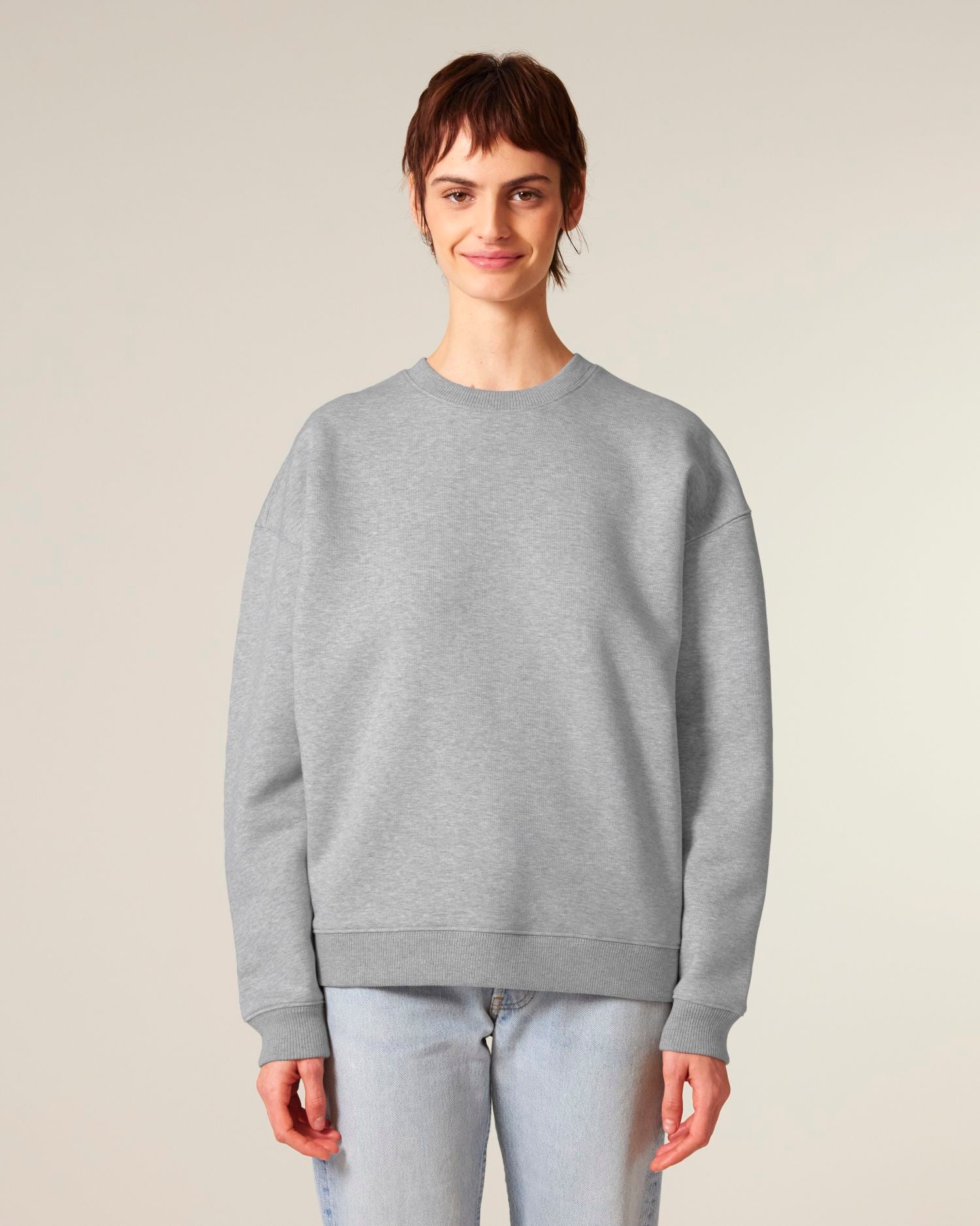 Oversized Organic Crewneck Sweatshirt | Radder 2.0 SASU025