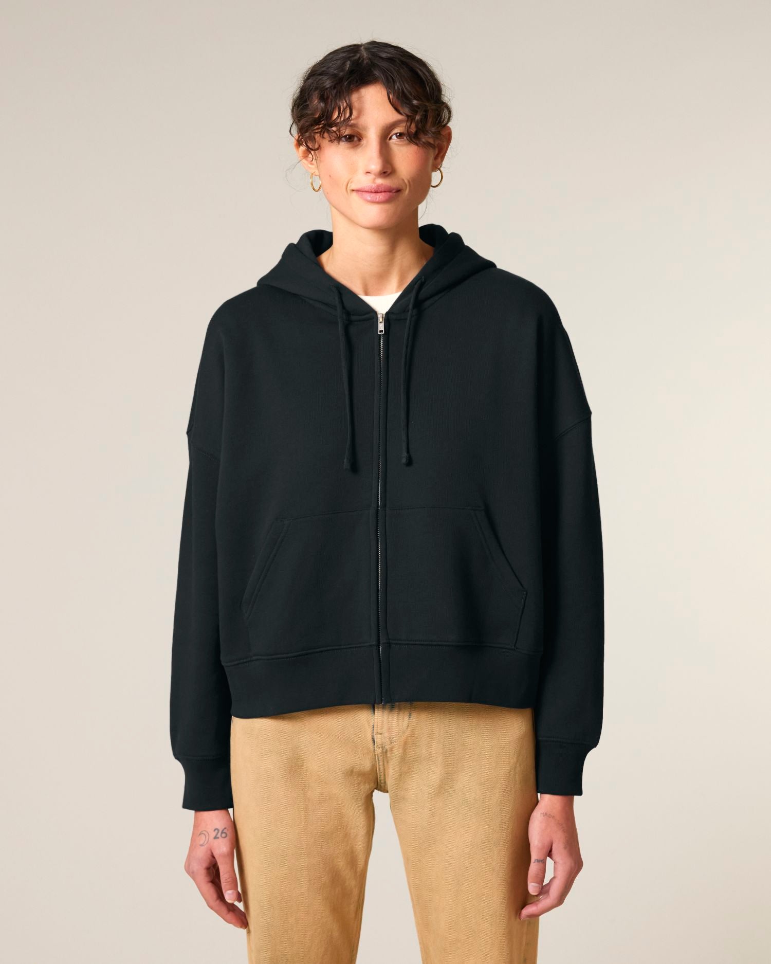 Women's Organic Zip-Up Hoodie | Stella Ida SASW037