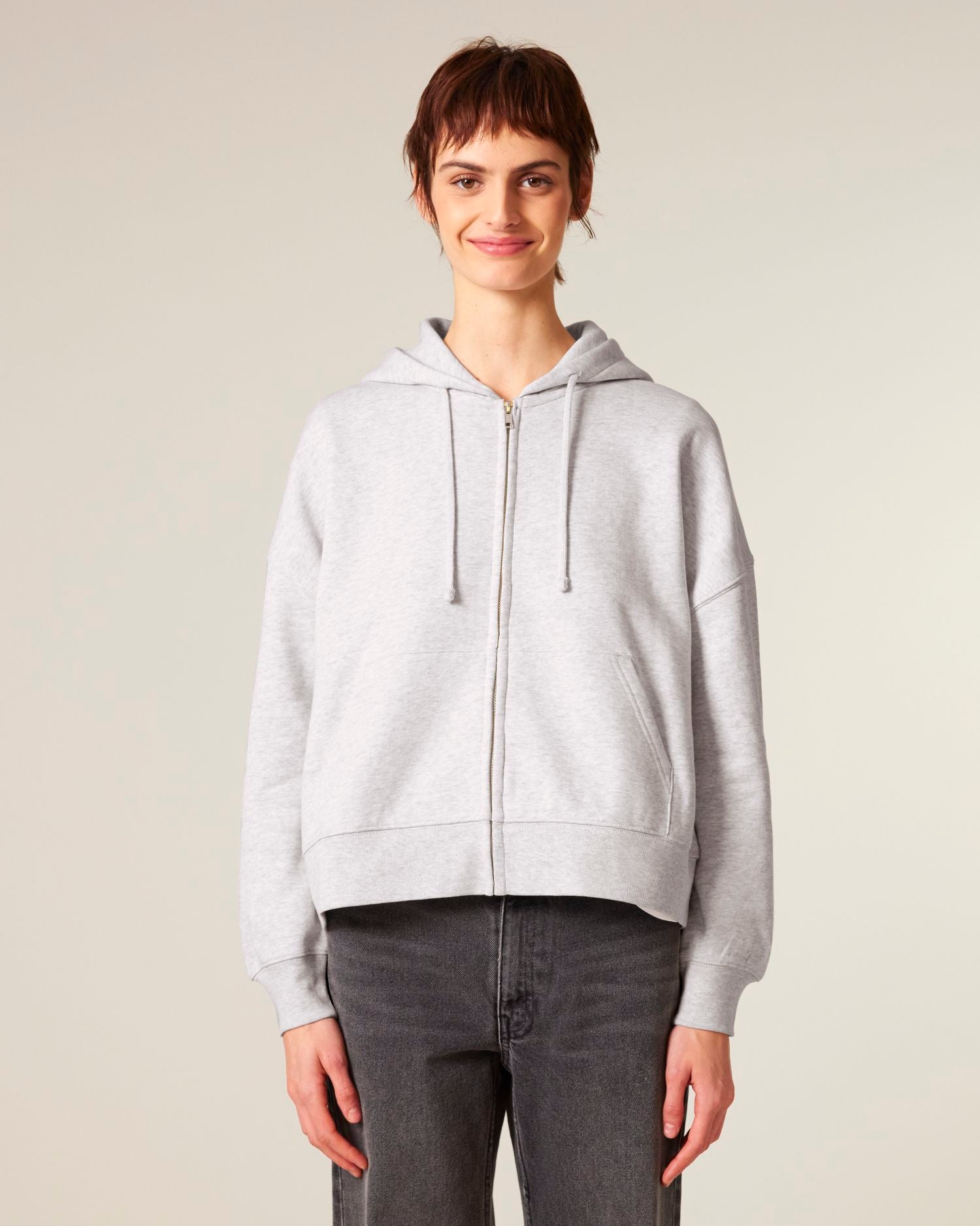 Women's Organic Zip-Up Hoodie | Stella Ida SASW037