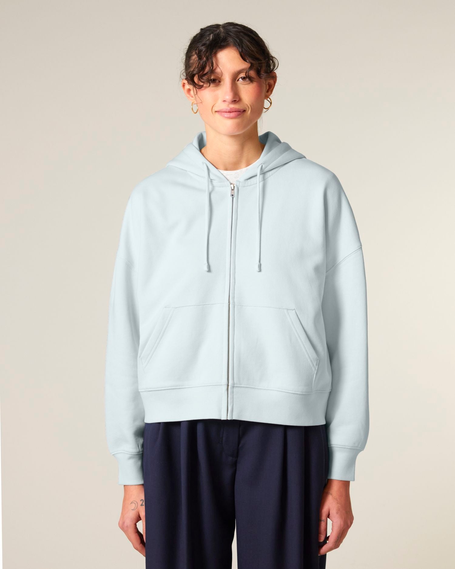 Women's Organic Zip-Up Hoodie | Stella Ida SASW037