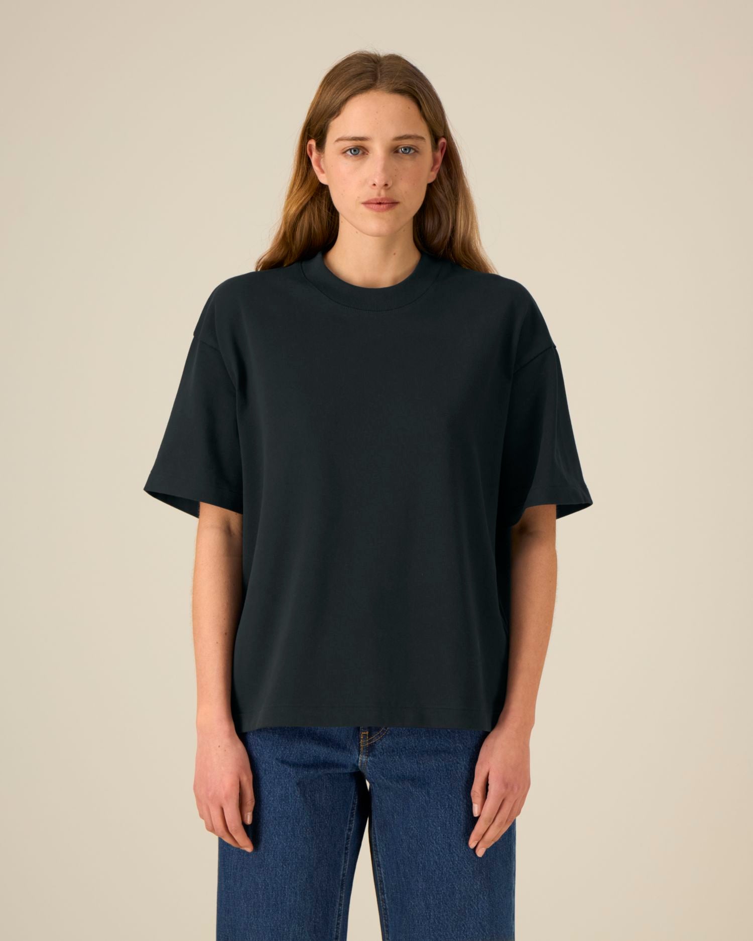 Oversized Boxy Heavyweight T-Shirt | Asher SATU039