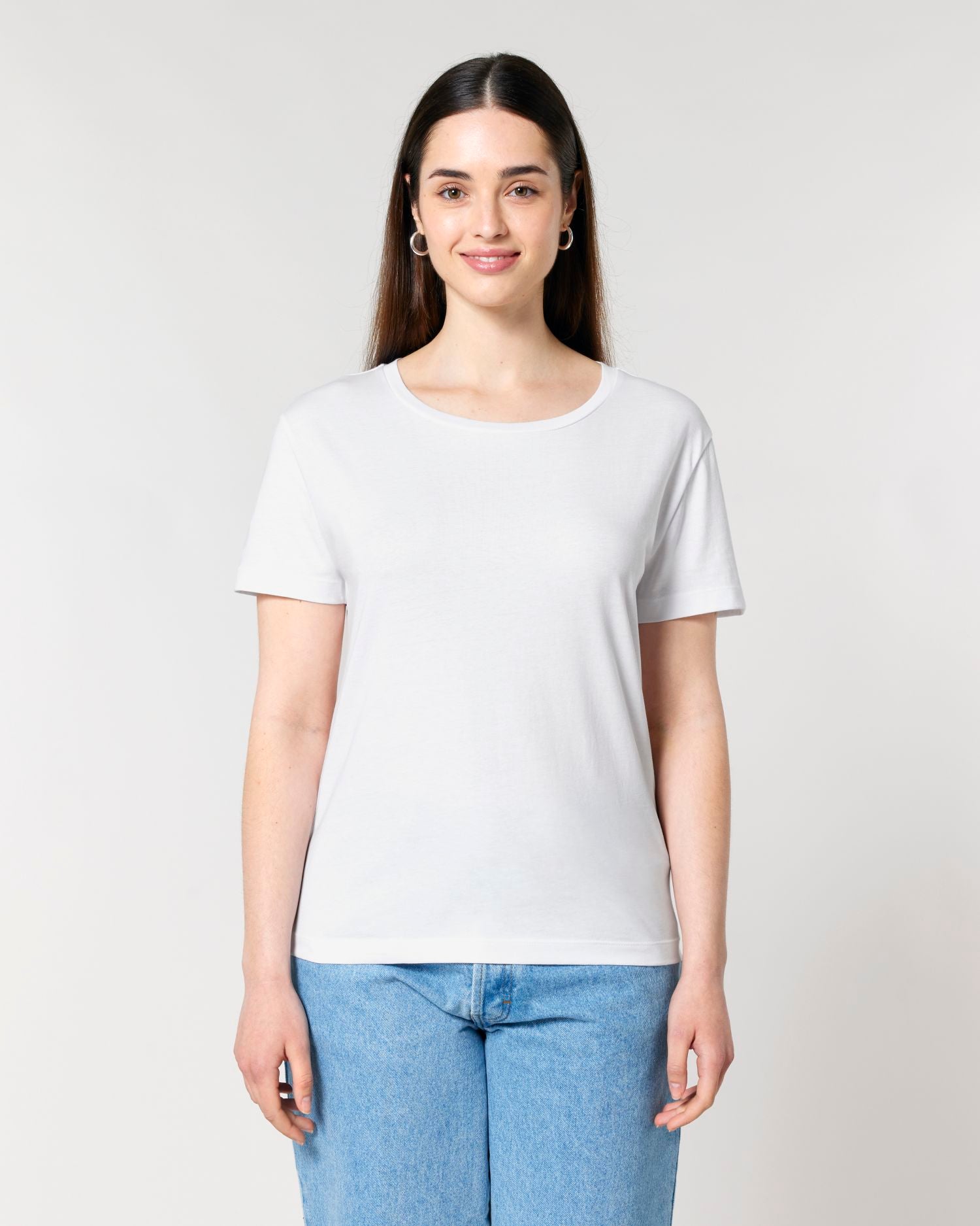 Women's Scoop Neck Organic T-Shirt | Stella Serena SATW008