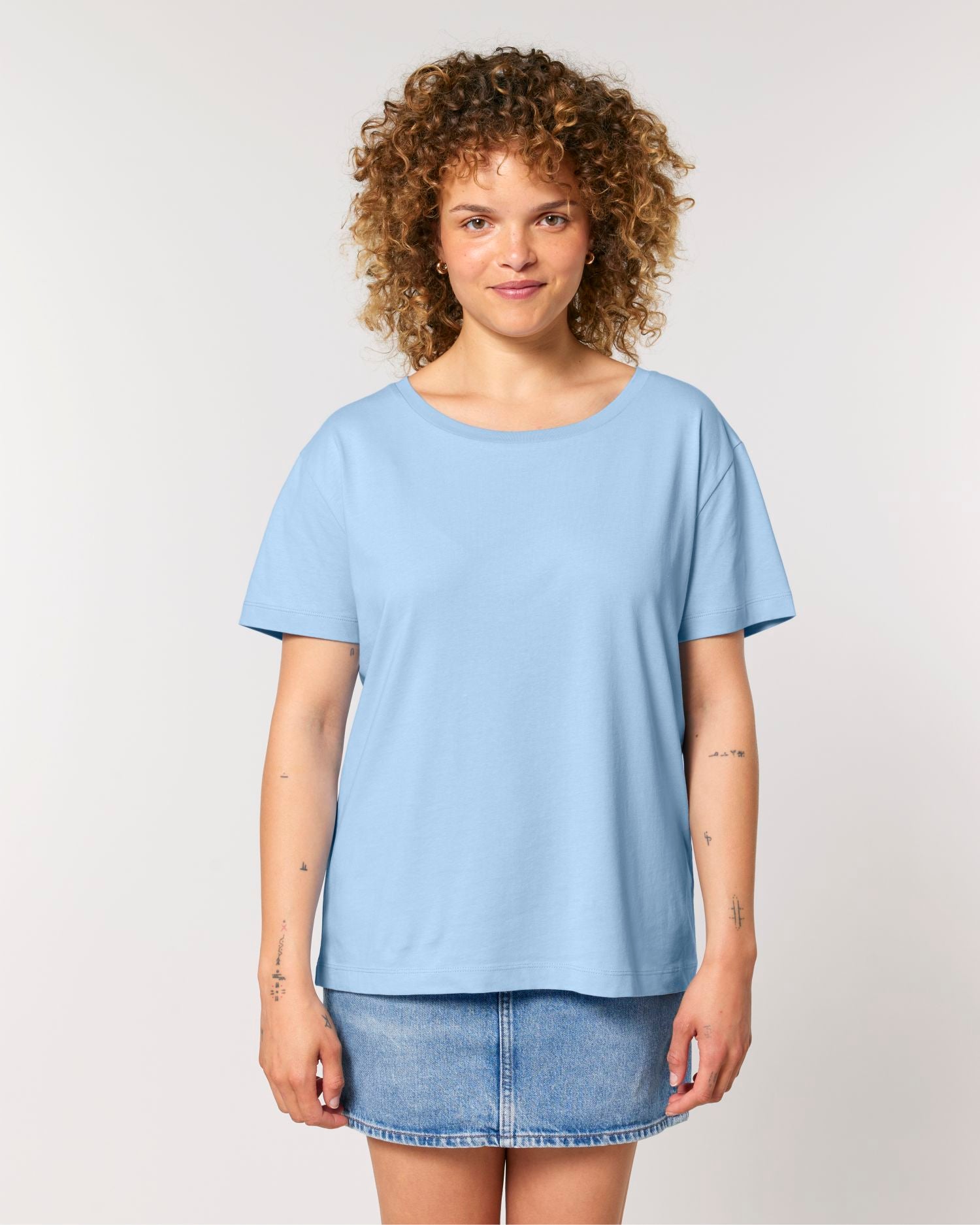 Women's Scoop Neck Organic T-Shirt | Stella Serena SATW008
