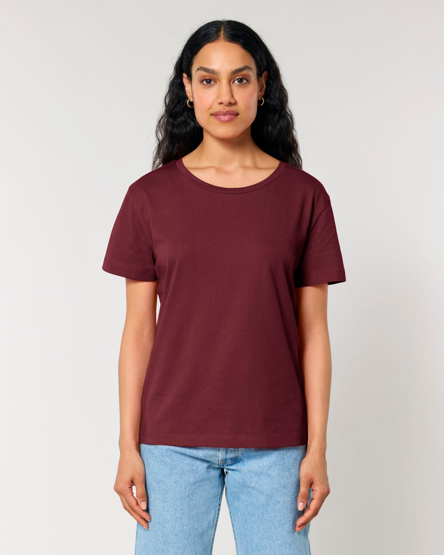 Women's Scoop Neck Organic T-Shirt | Stella Serena SATW008