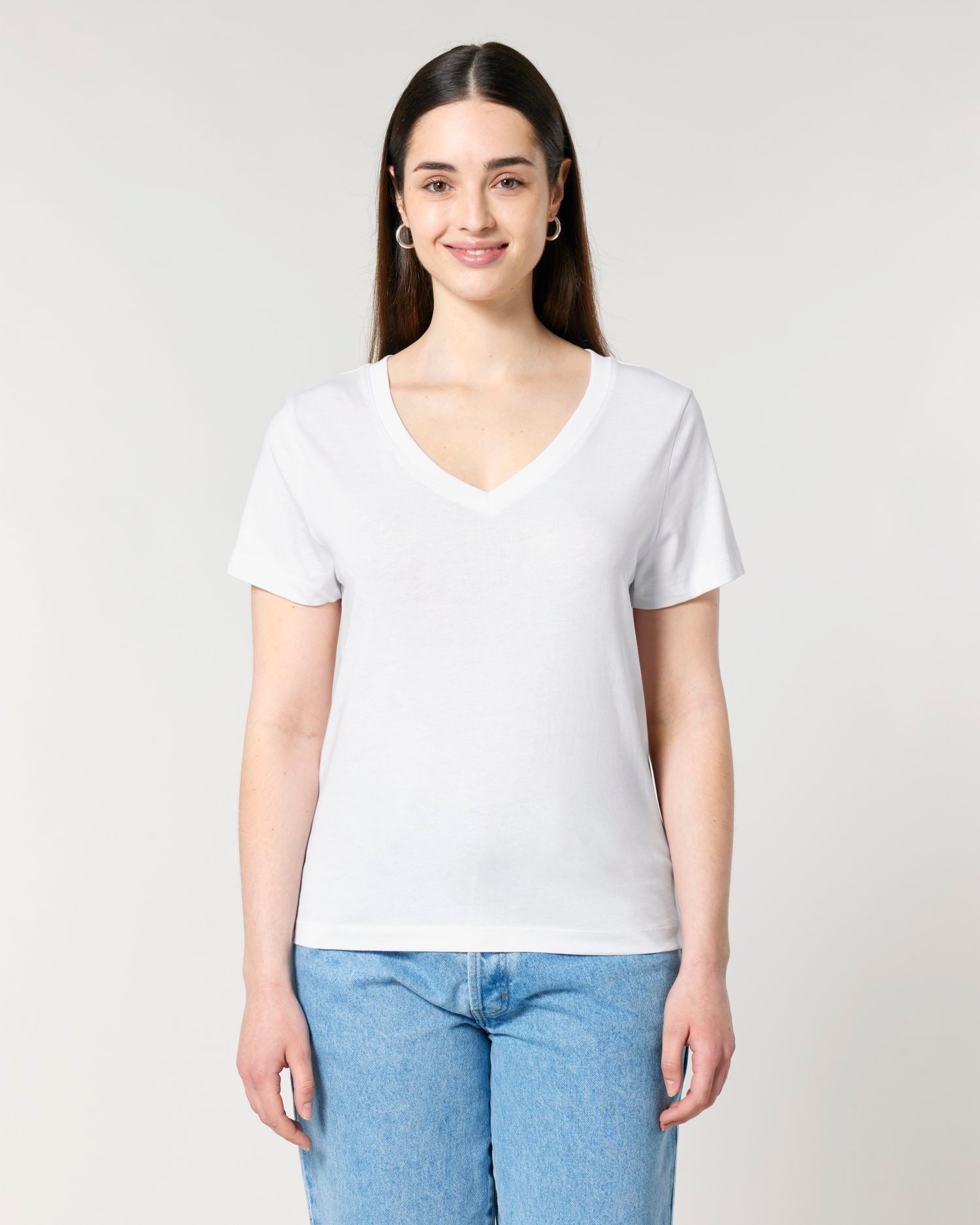 Women's V-Neck Organic T-Shirt | Stella Isla SATW032