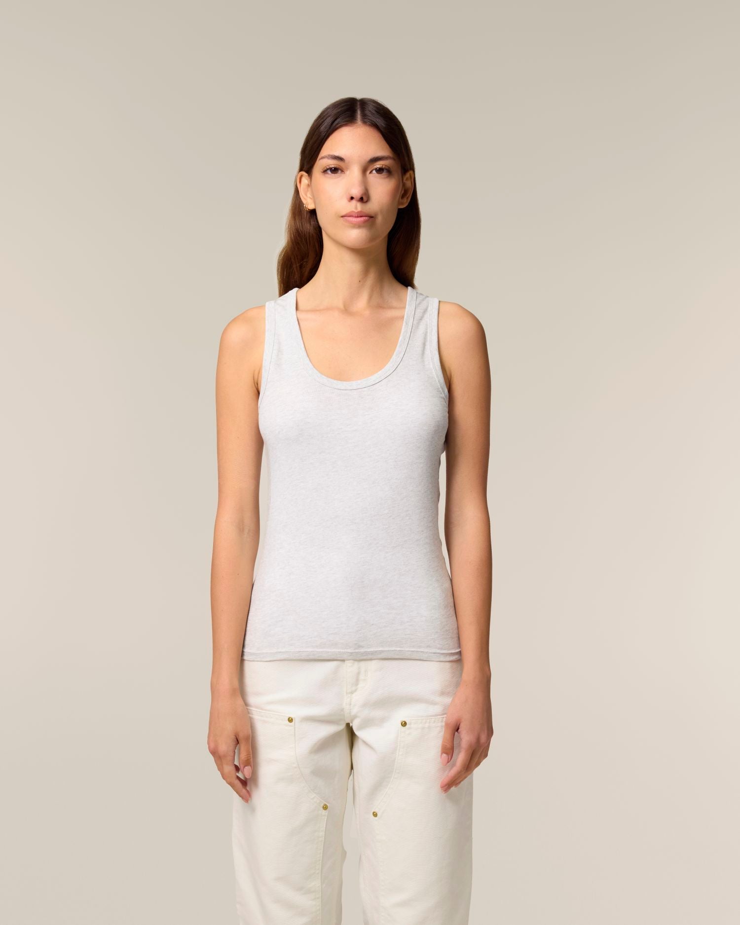 Women's Fitted Organic Tank Top | Stella Ava SATW033