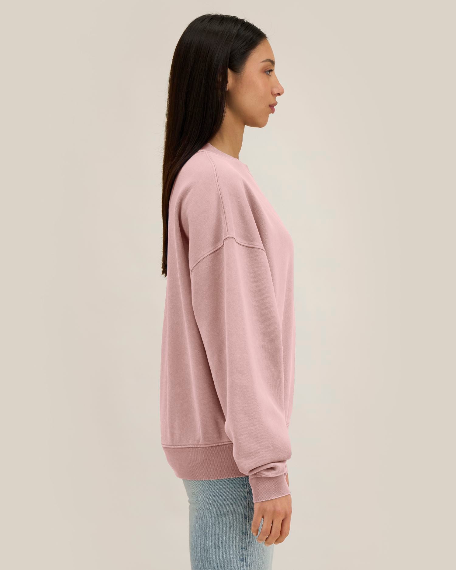 Garment-Dyed Crewneck Sweatshirt | Easer Vintage SASU043
