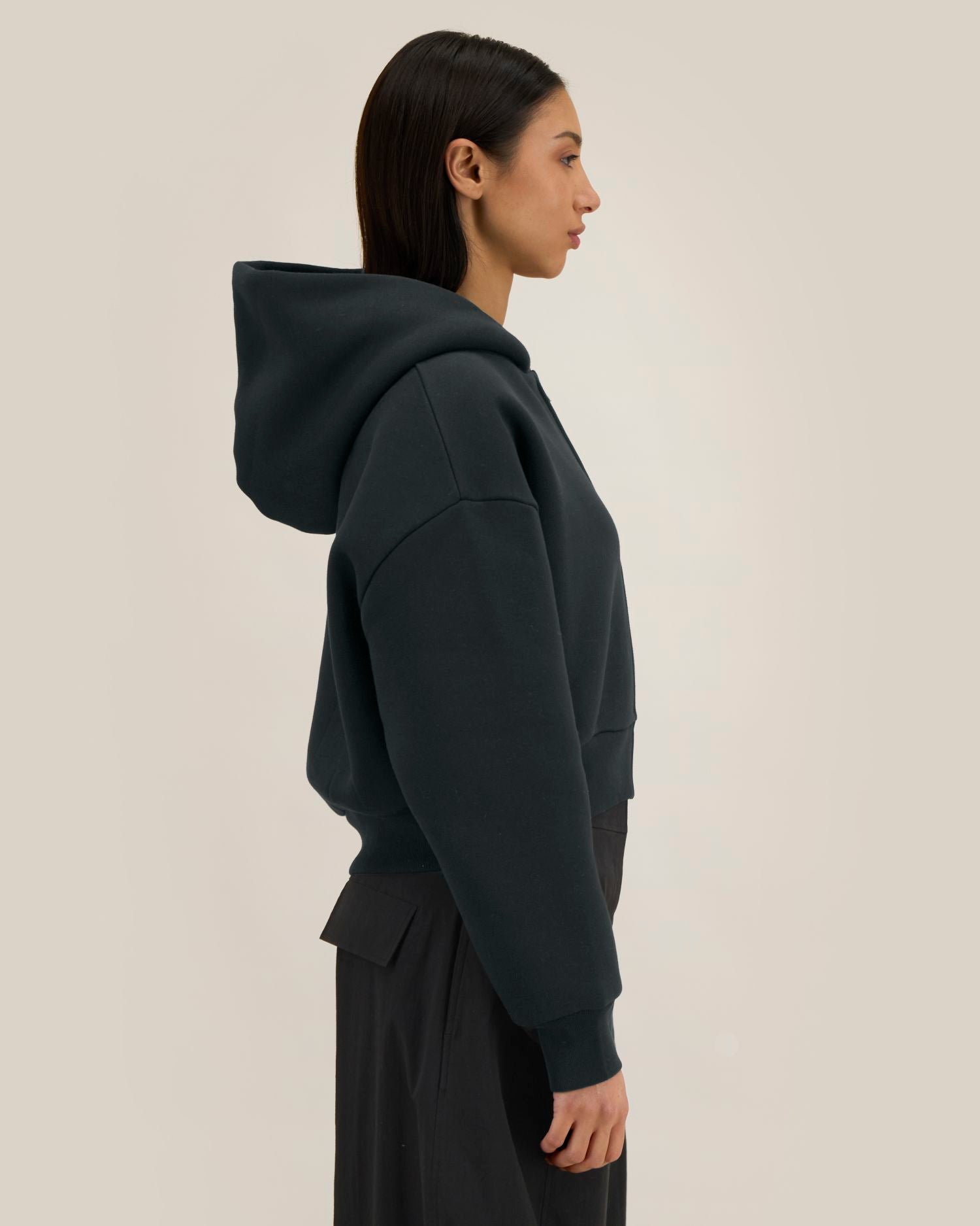 Women's Heavyweight Zip-Up Hoodie 500 GSM | Stella Tessa SASW058